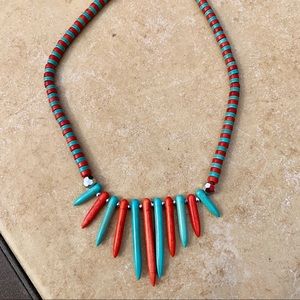 NWOT- Beaded Statement Necklace
